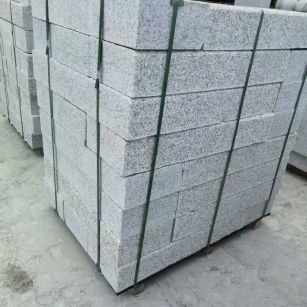 安徽 芙蓉白火烧两面路沿石