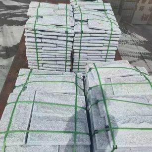 安徽 芝麻白蘑菇石装车出货