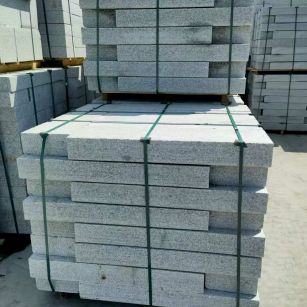 安徽 芙蓉白花岗岩路沿石、平石尺寸标准，色泽均匀