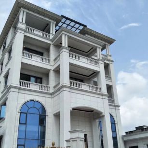 安徽芝麻白别墅干挂效果展示