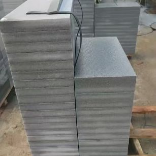 安徽 芝麻灰火烧面300*600*50地铺石材