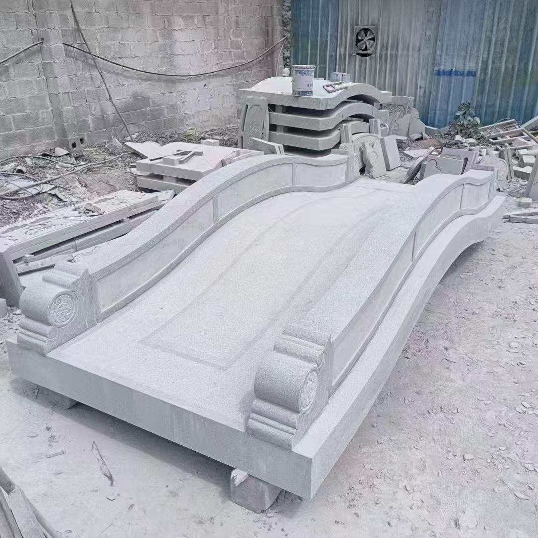 安徽 芝麻灰花岗岩园林景观 小石桥