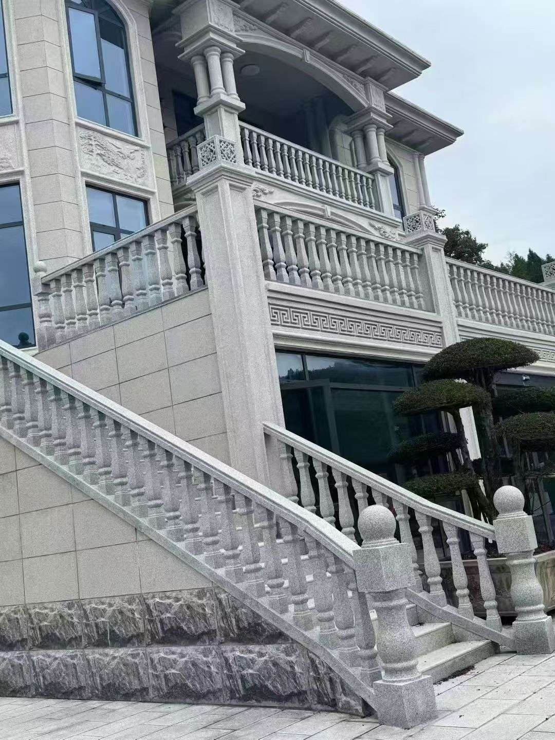 安徽 芝麻白别墅，栏杆