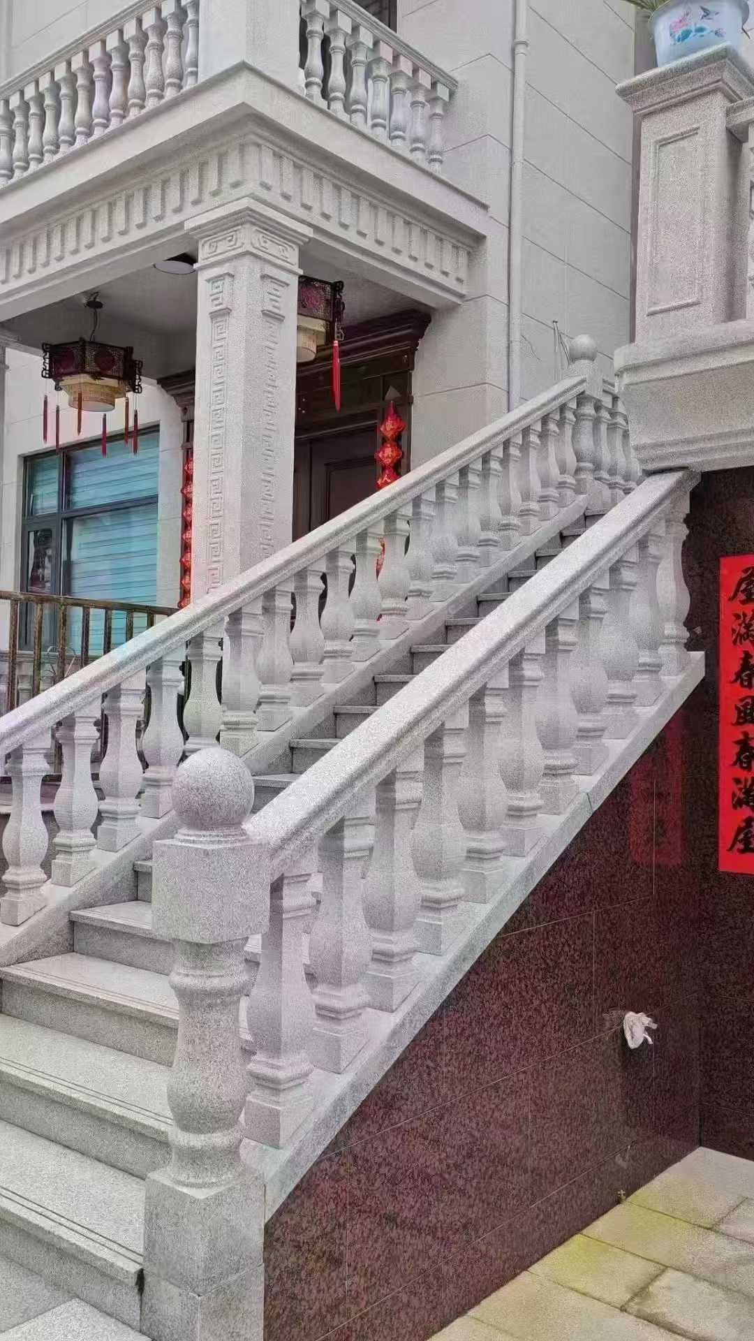 安徽 天然石材 阳台庭院护栏、栏杆