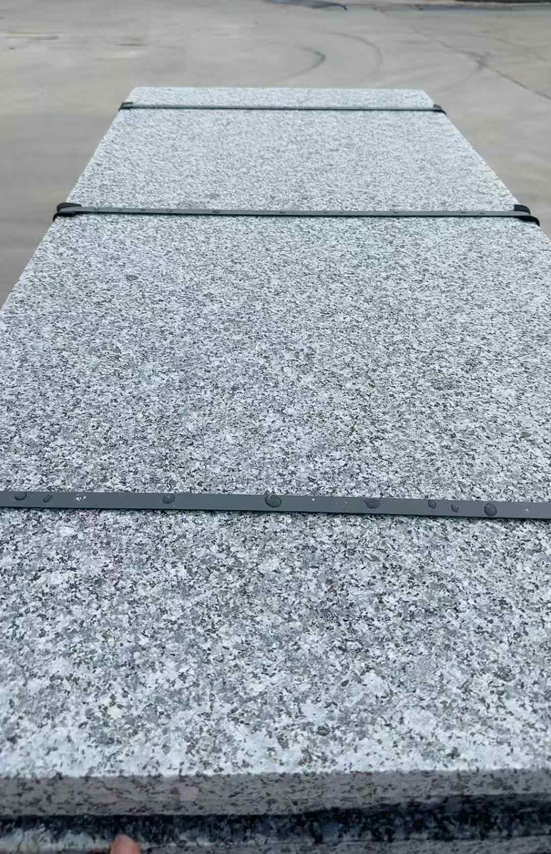 安徽 芝麻黑火烧面毛板，条板，半成品