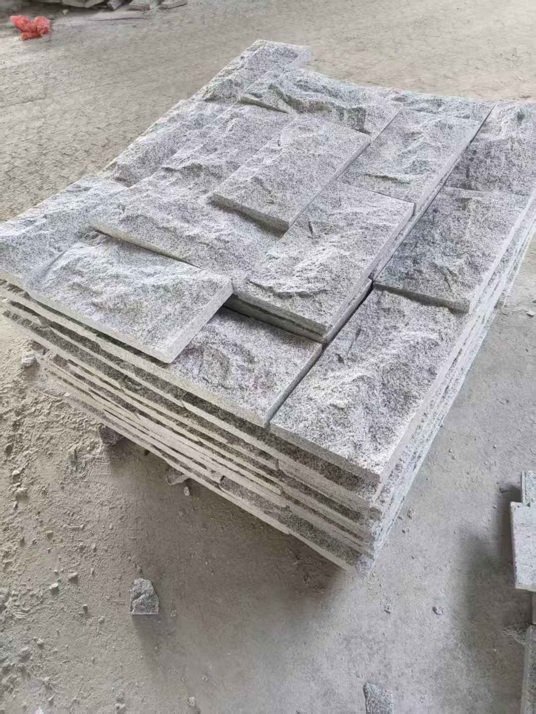 安徽 芝麻白蘑菇石、自然面