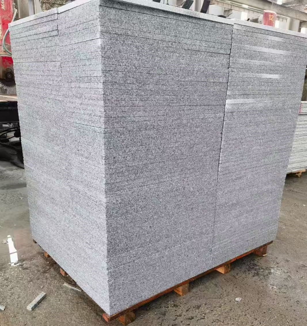 安徽 火烧面地铺石，街道广场园林市政工程板，1.8~5.0厚均有现货