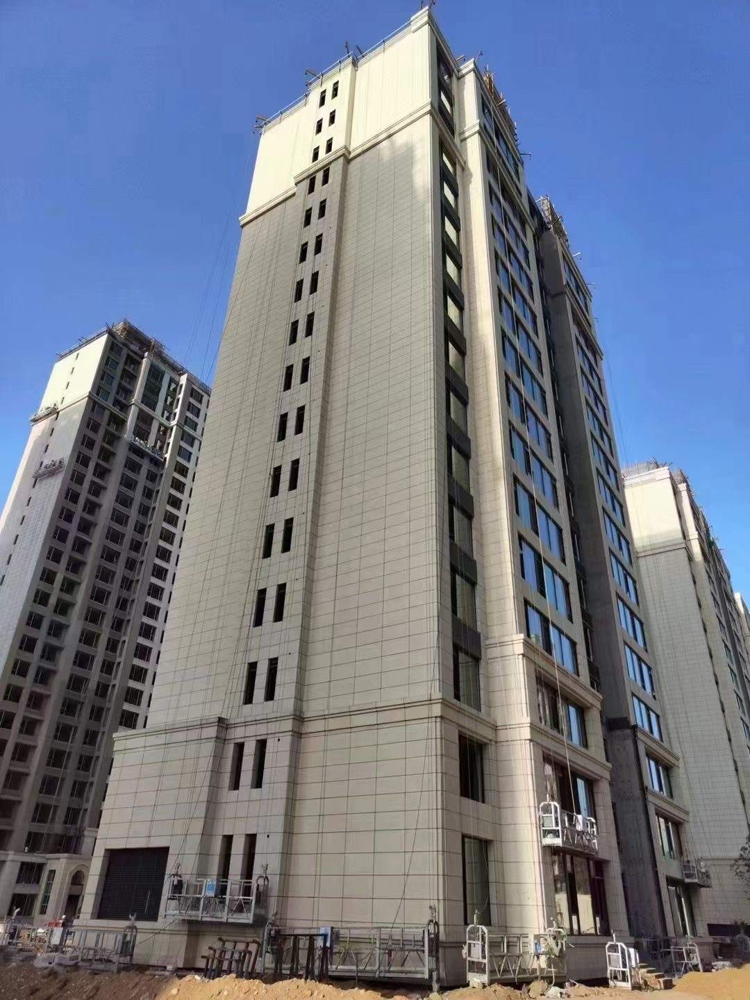 安徽黄金麻高端小区，外墙干挂